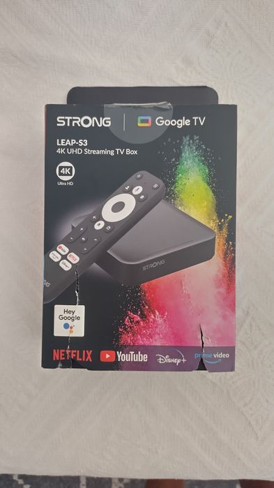 Strong Leap-S3 4K UHD Streaming TV Box Android
