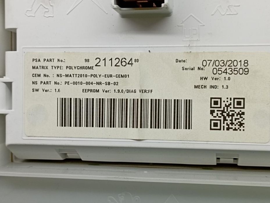 Quadrante / painel de instrumentos PEUGEOT 208