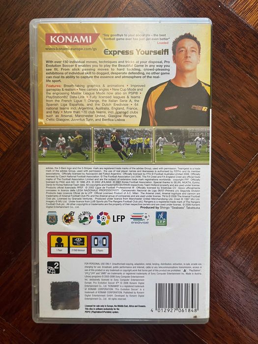 Jogos Pro Evolution Soccer (Konami, 2003-10)