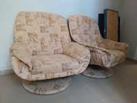 Fotele obrotowe tapicerowane