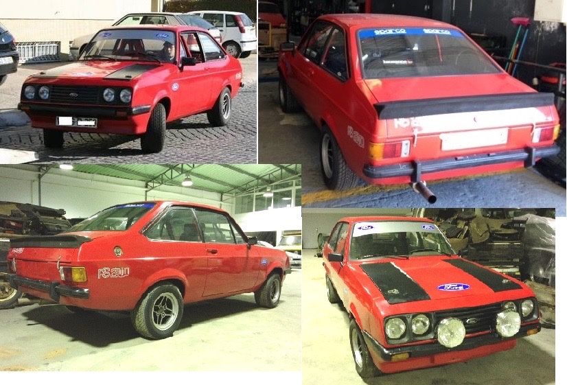 Lote de Ford Escort’s para troca ou venda