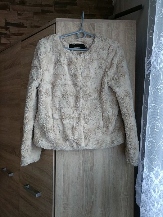 Krótkie sztuczne futerko, kurteczka futerko