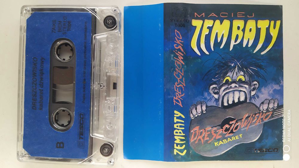 Maciej Zębaty Dreszczowisko Kabaret kaseta unikat