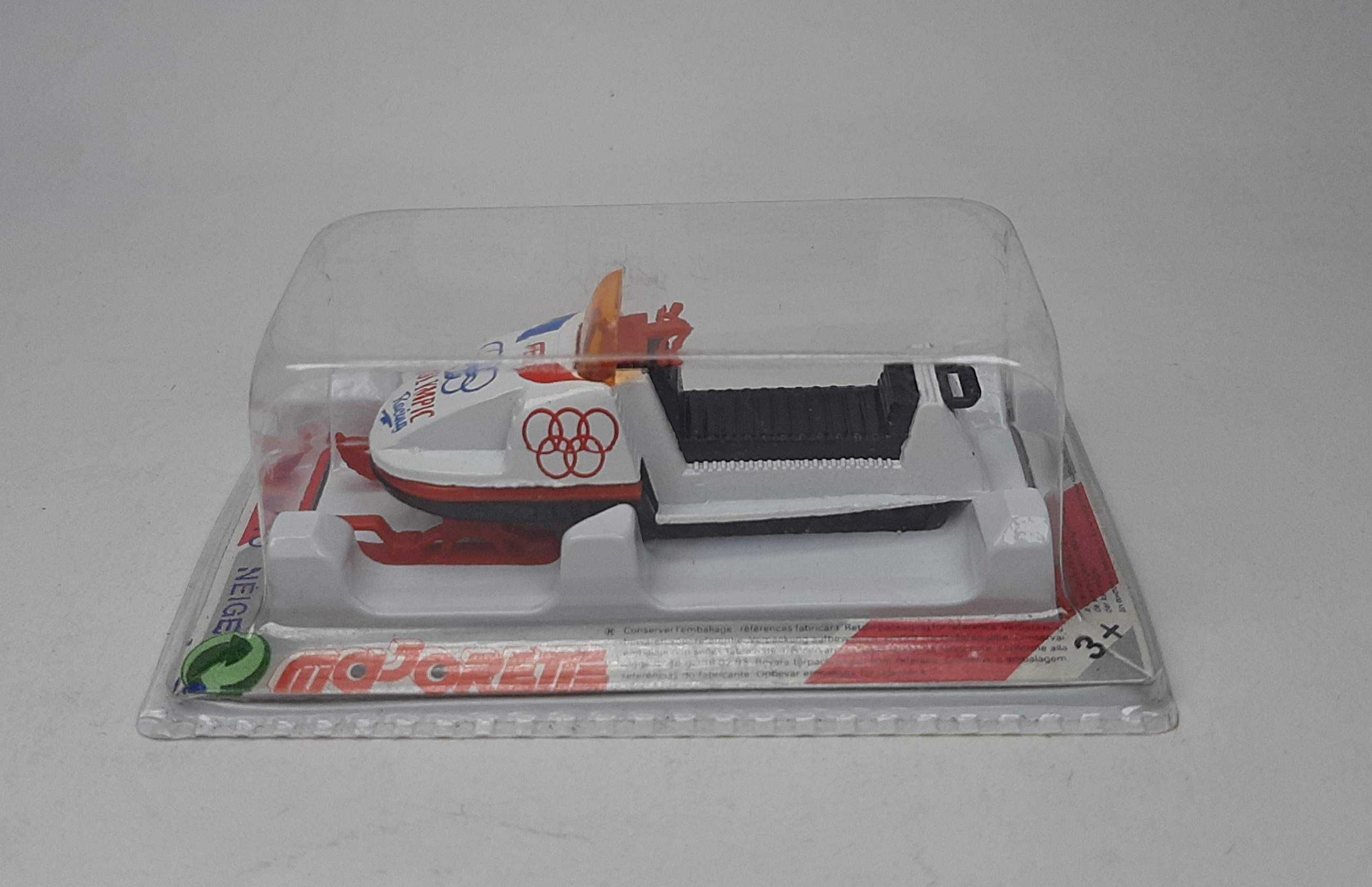 MAJORETTE No.284 Moto Neige Skuter Śnieżny "Olympic", Made in Thailand