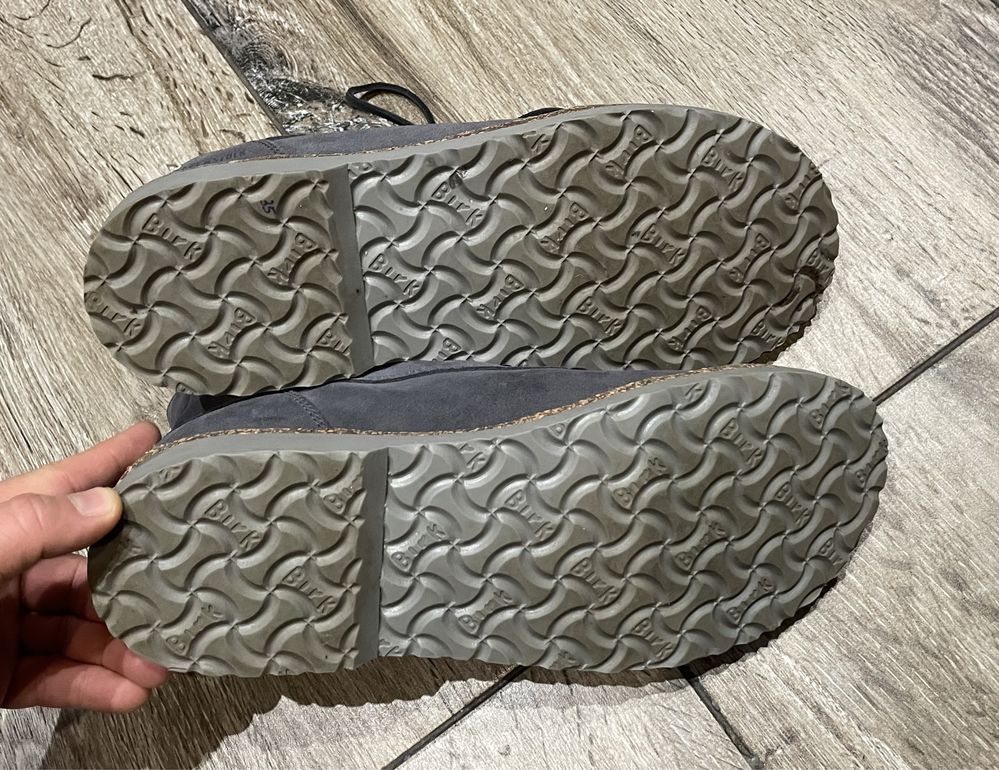 Damskie Buty zimowe Birkenstock ocieplane  Futro model BAKKI roz 42