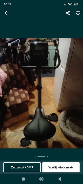 Rower stacjonarny duży trenigowy