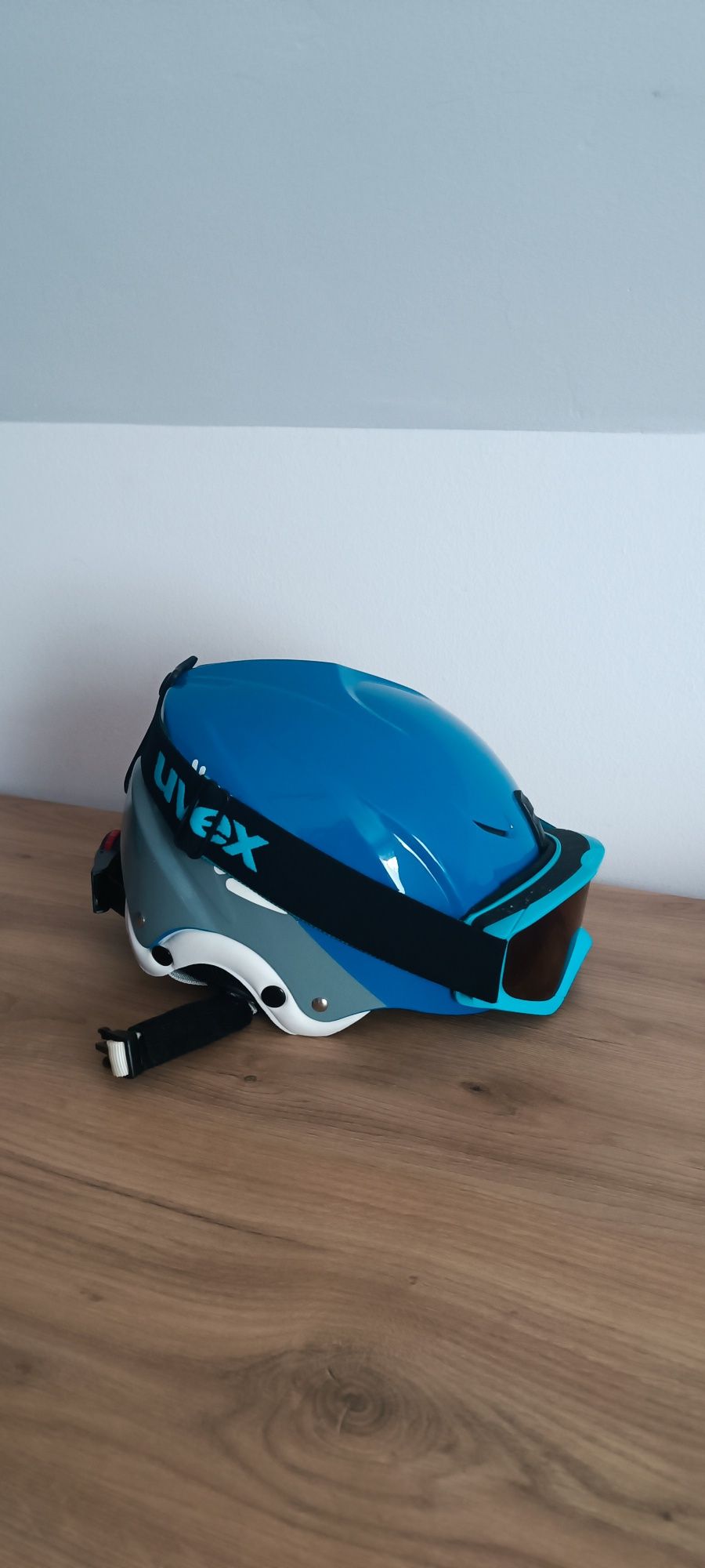 Kask narciarski + gogle