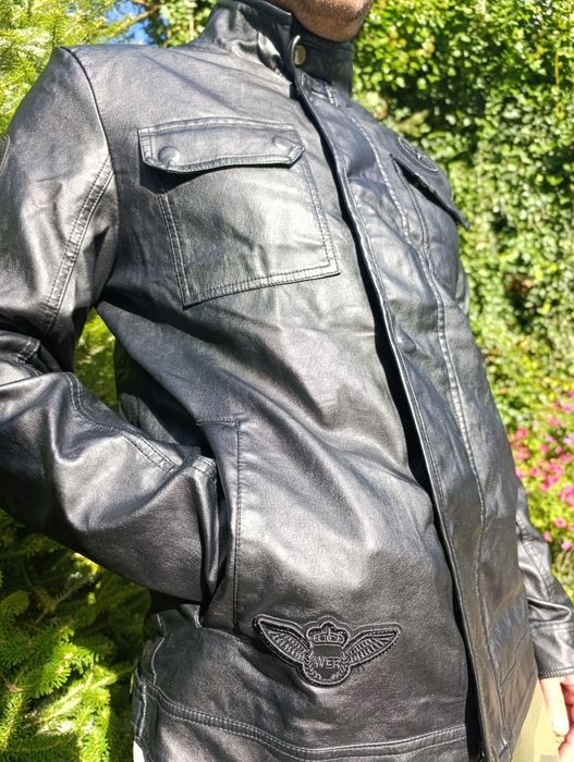 Kurtka męska XL. kurtka XL kurtka skórzana eko 54