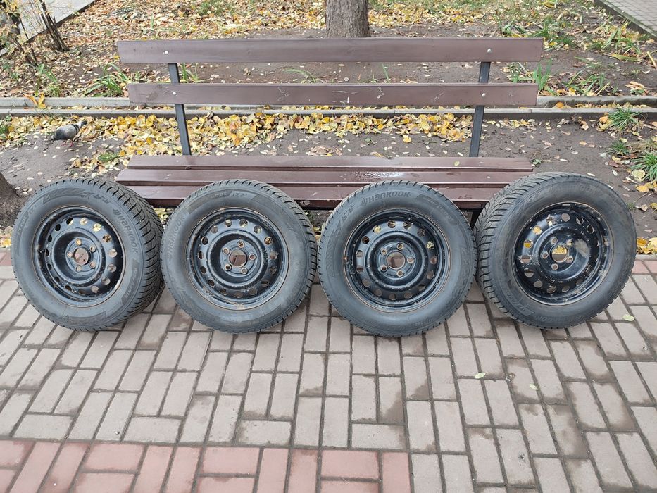 Резина с дисками 195.65.r15 .5 .114 Hankook winter i cept iz3