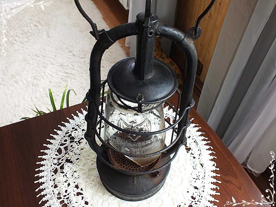 Stara Lampa Naftowa Nietoperz z lat 20-30' , I połowa XX wieku