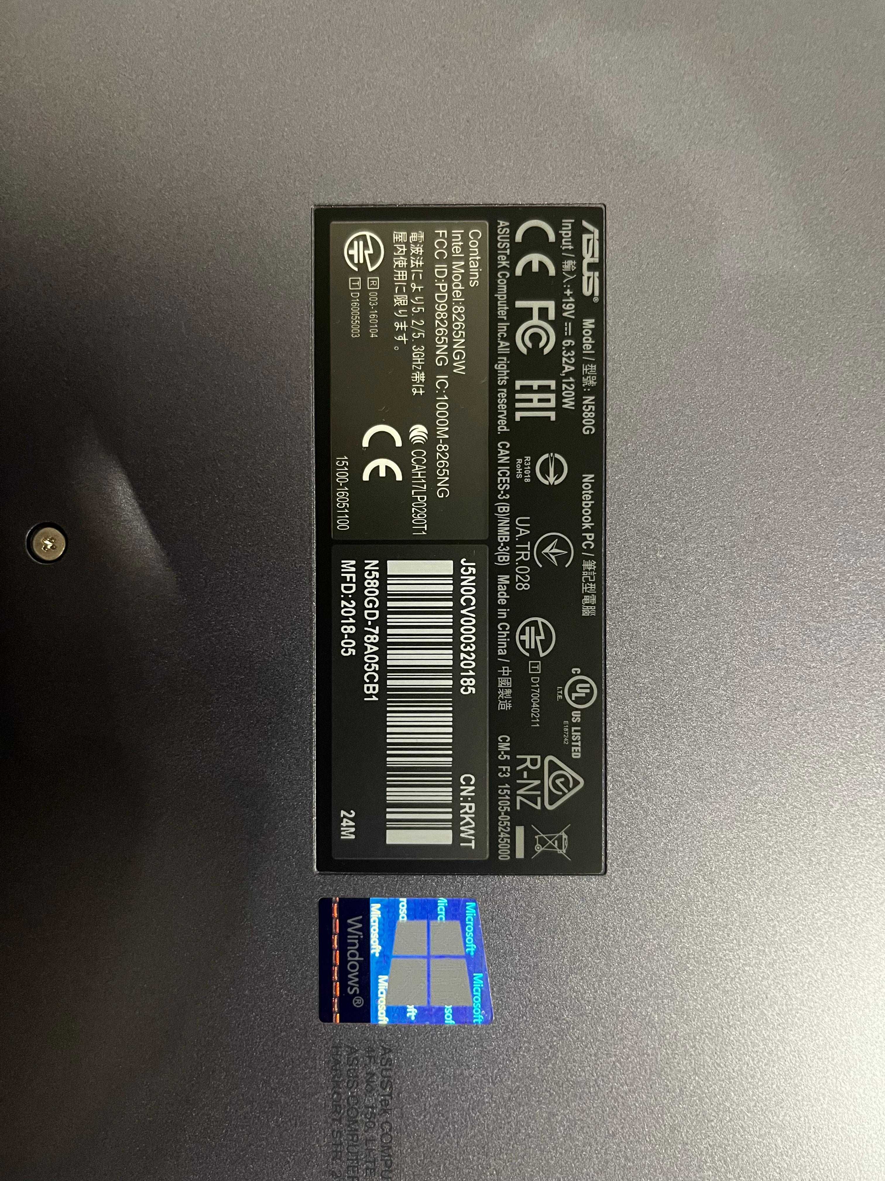 portatil asus vivobook 15 pro n580gd