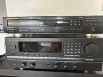 Leitor de CDs e amplificador Marantz