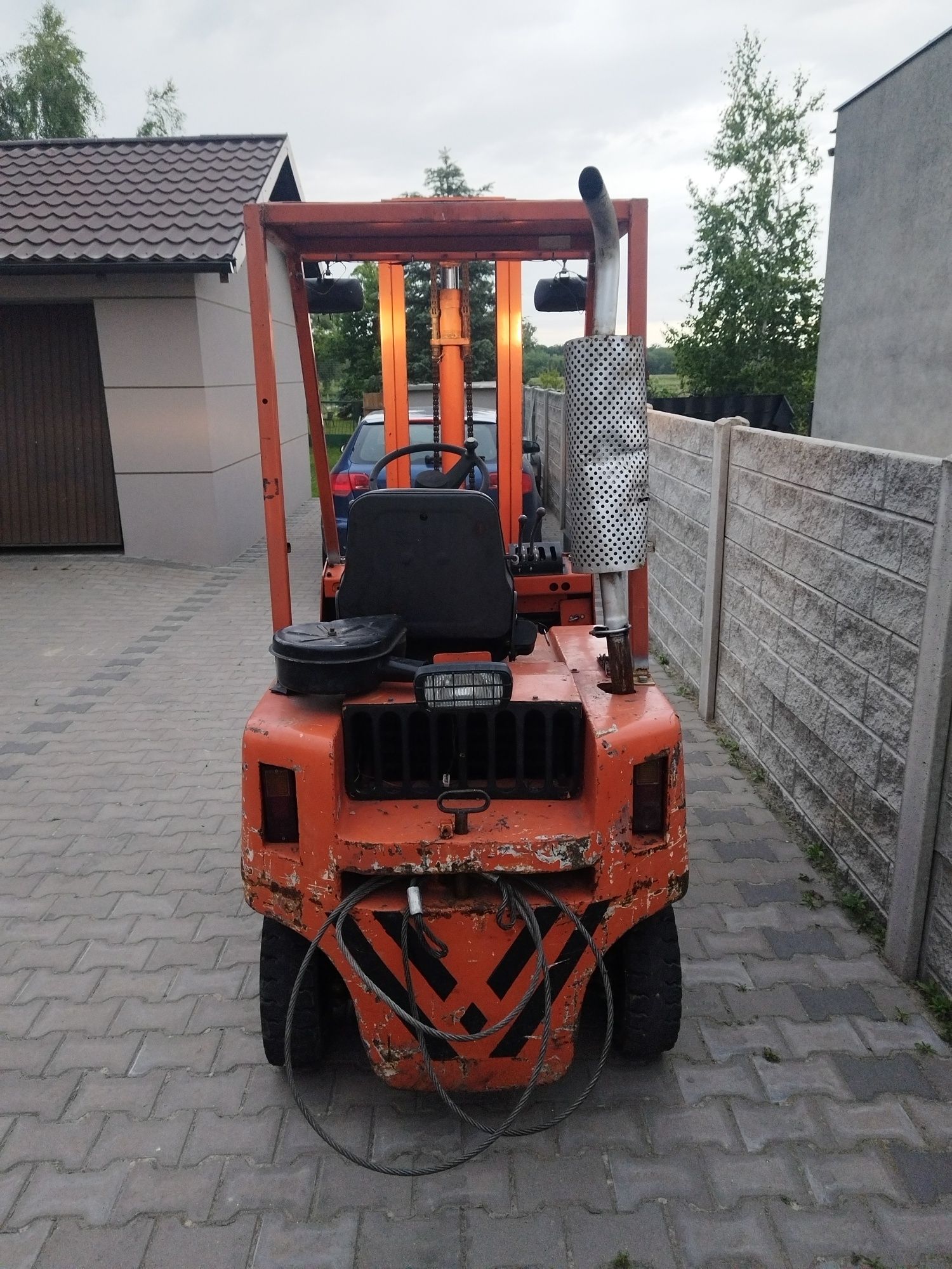 Wózek widlowy widlak Balkancar dv1661 bułgar. Perkins 3P. linde ursus