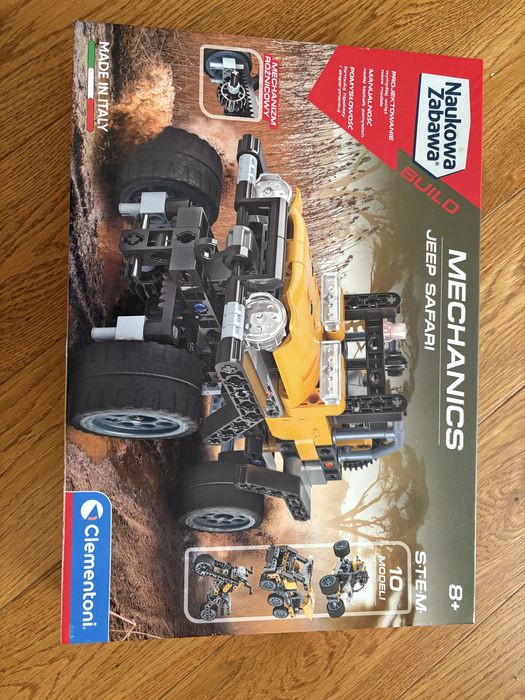 Jeep Safari klocki mechanics Clementoni