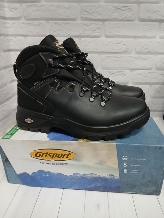 Чоловічі зимові термо черевики Grisport Nero Dakar Trekking 11590-D9LG