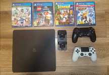 Ps4 slim, 2 pady,ładowarka, możliwość kupna gier