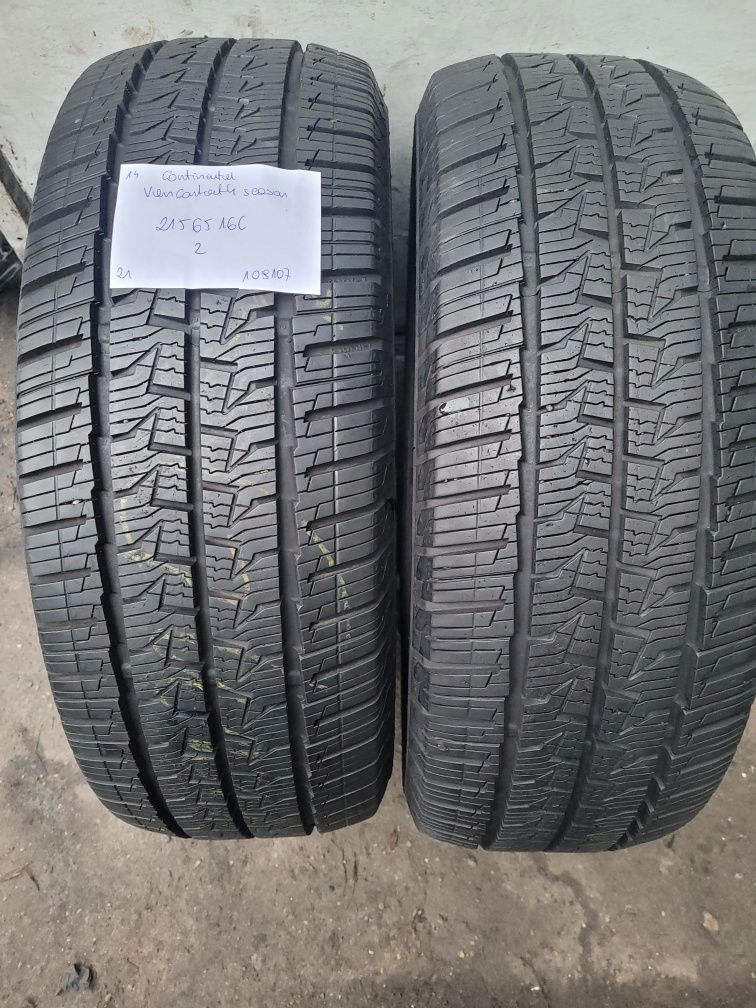 215/65/16C 215/65R16 Continental 2021 całoroczne