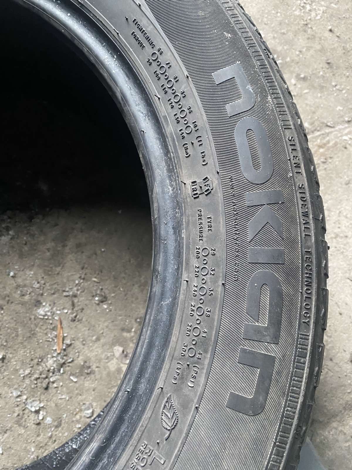 215.55.16 Nokian 4шт зима БУ склад шины резина из Европы 55 R16 Харько