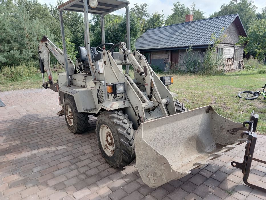 Mini koparko ładowarka 4x4 baraldi fb 5.03, 140cm szerokości