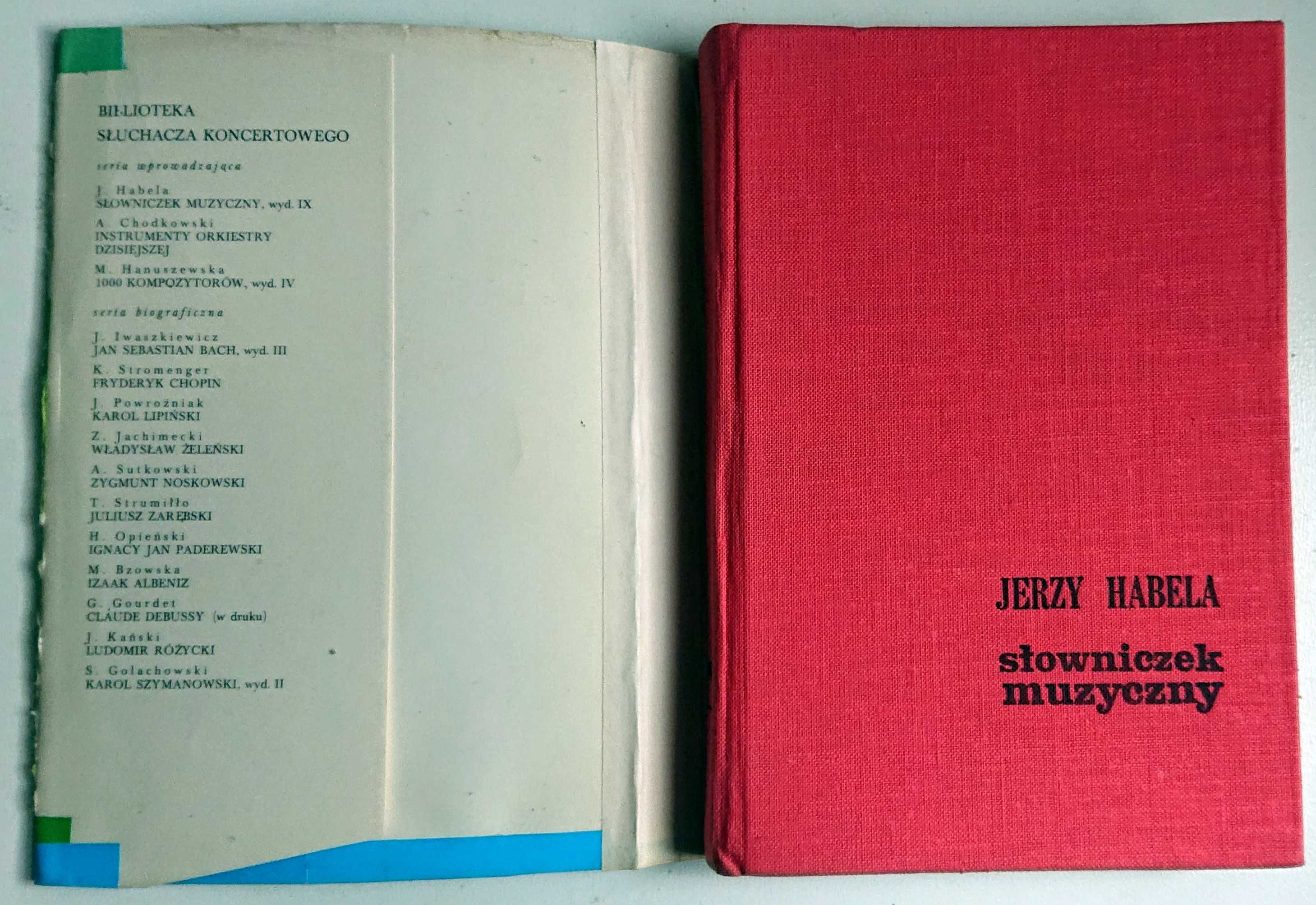 "Słowniczek muzyczny" - Jerzy Habela - 1977