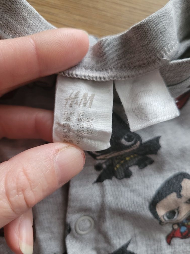 Rampers marvel batman h&m rozmiar 92