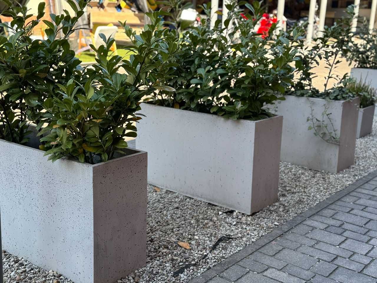 Donica betonowa 80x40x70h beton architektoniczny DARMOWA DOSTAWA