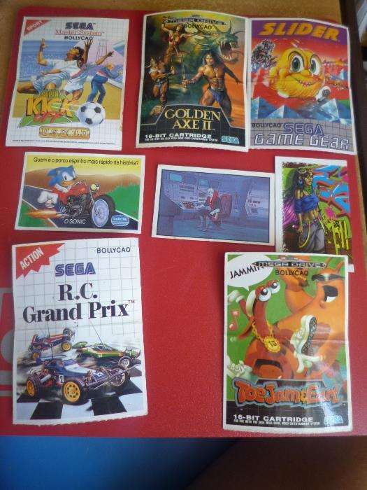 Cromos Bollycao da Sega e do Sonic