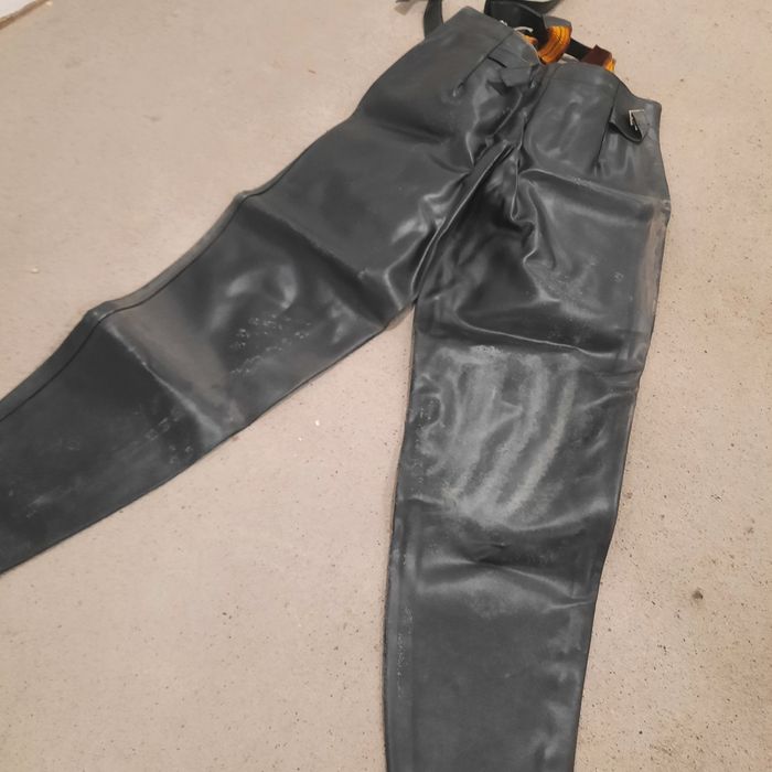 Spodnie motocyklowe PRL  vintage