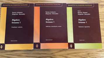 Algebra Liniowa (3 tomy) - definicje, przykłady, kolokwia