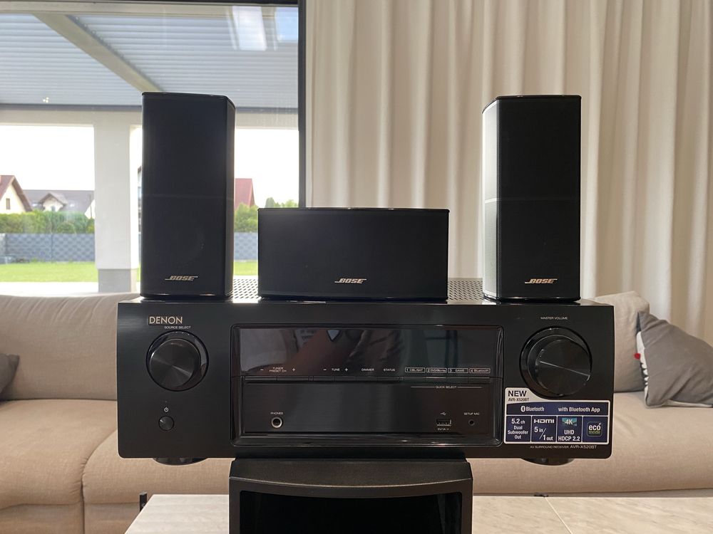 Bose Acoustimass 10 Series V + Denon AVR- X520BT