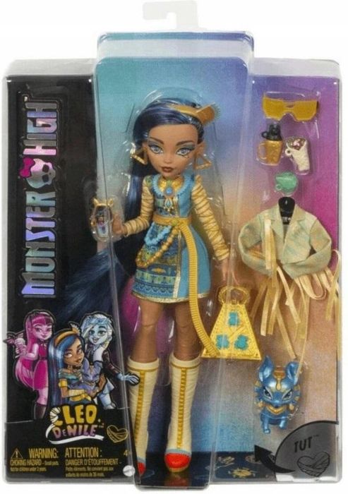 Monster High Cleo de Nile Lalka podstawowa HHK54 pudełko,243x334 mm