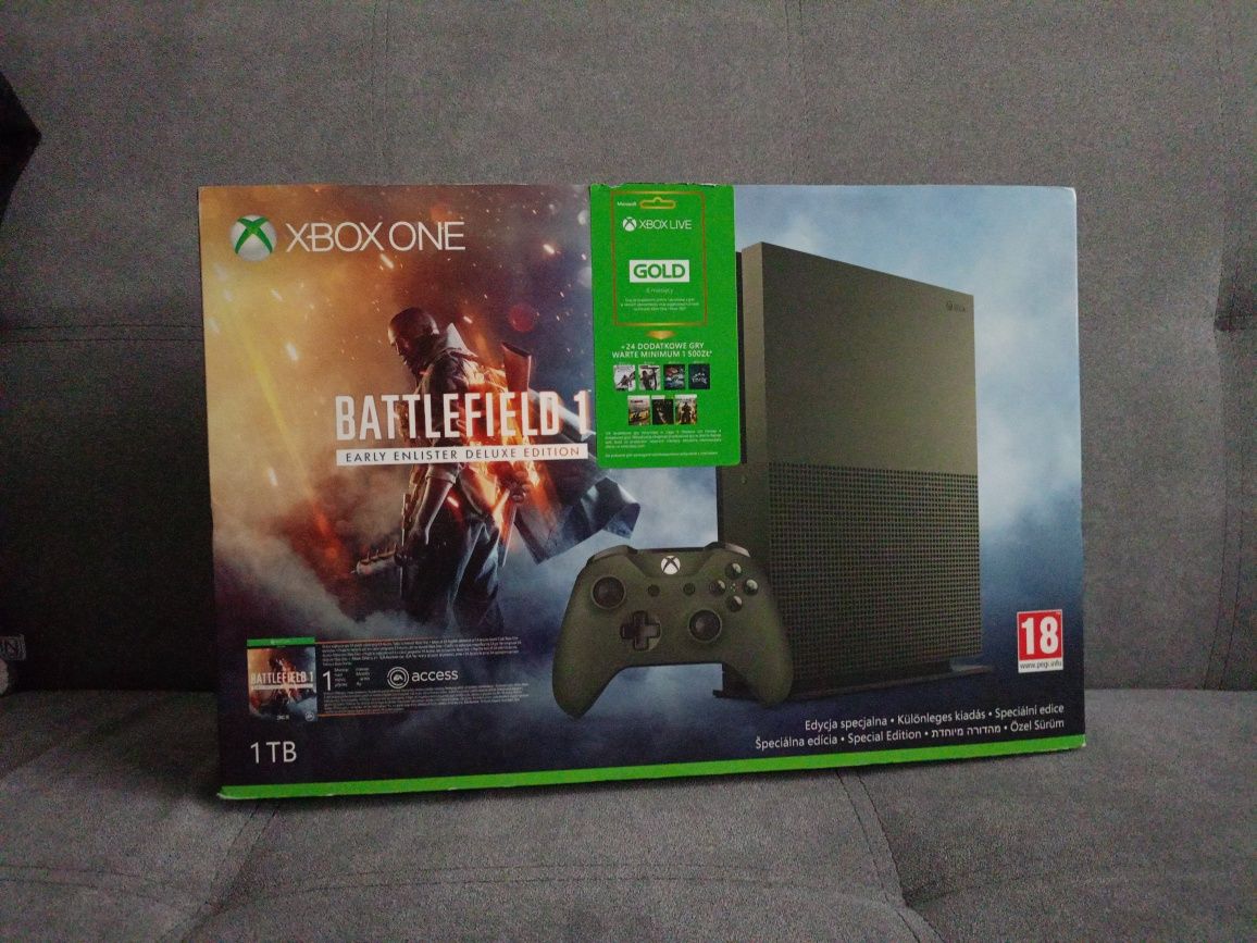 Xbox One S 1tb wersja Battlefield