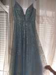 Vestido de cerimónia, azul bebé, Madmove Store