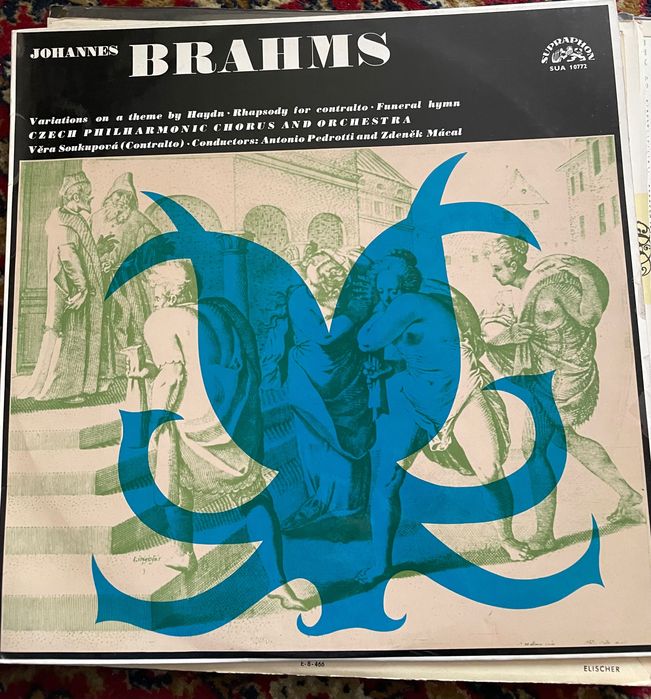 płyta winylowa: Johannes Brahms