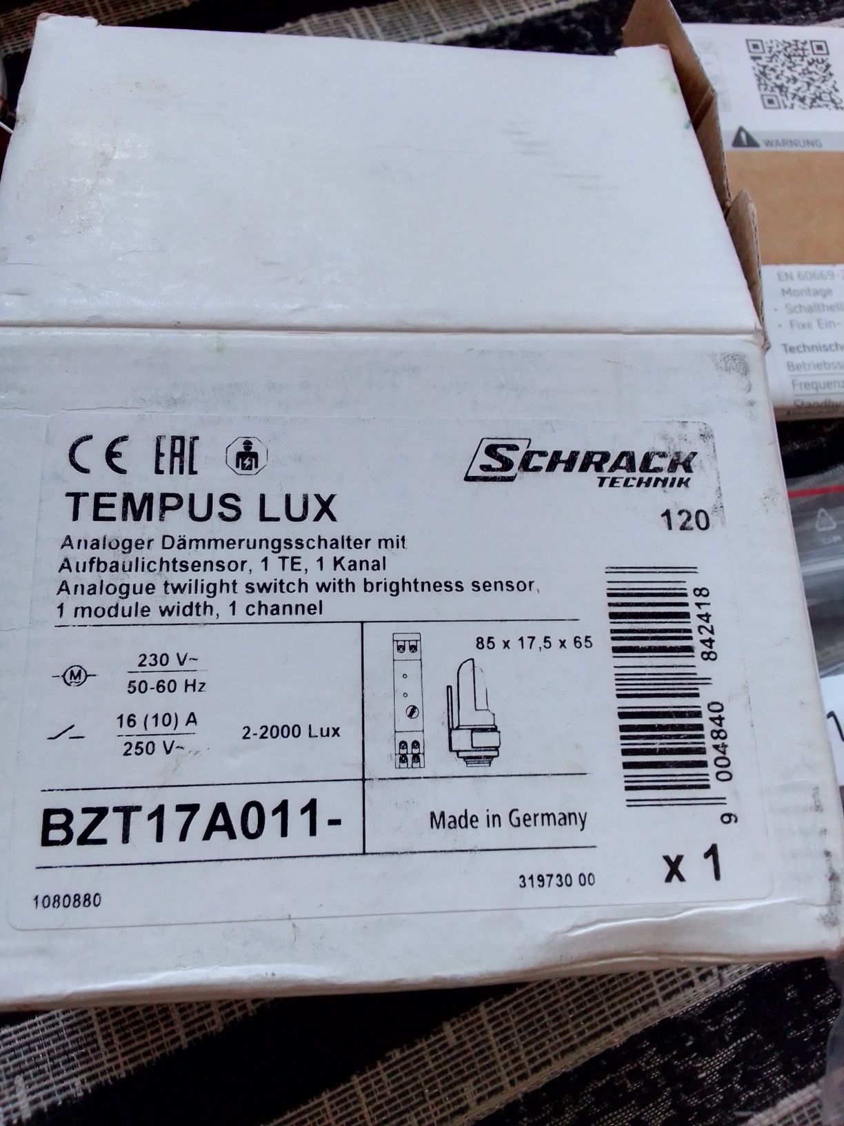Лампочка Schrack technik Tempus lux BZT17A011