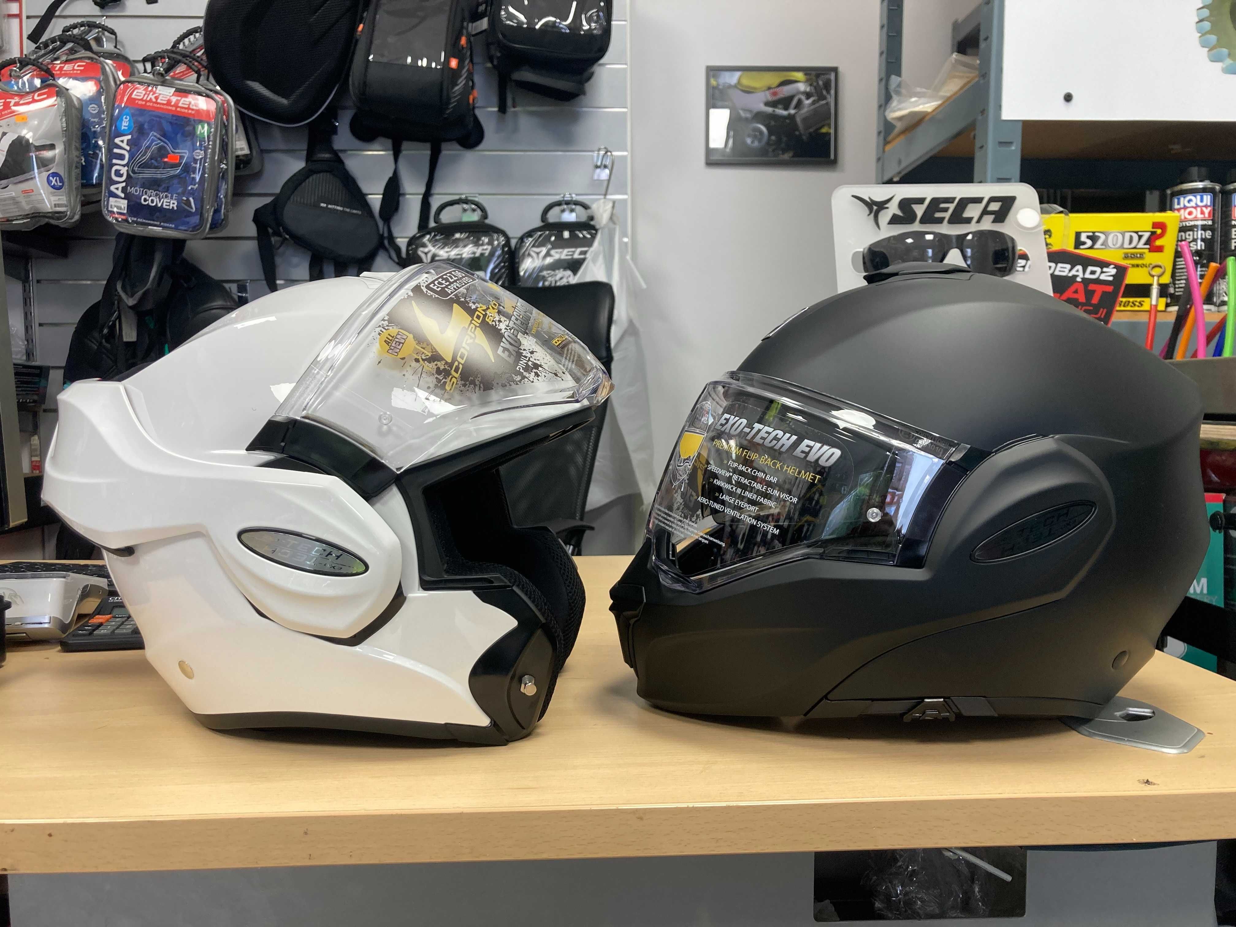 Scorpion Exo-Tech EVO Kask Motocyklowy. Sklep Gwarancja. Pinlock Grati