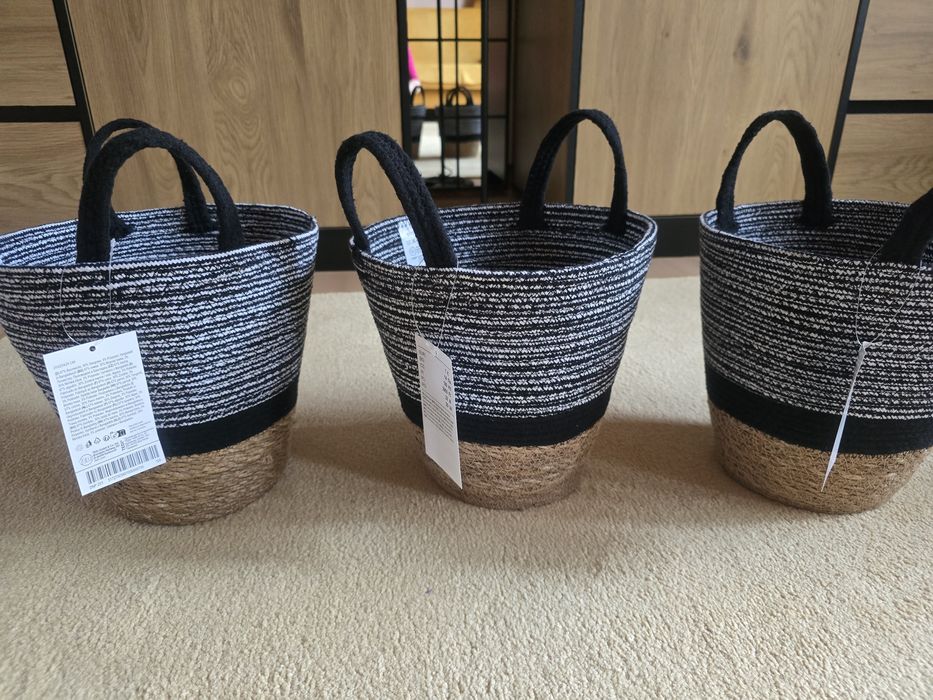 Tanio 3 koszyki nowe