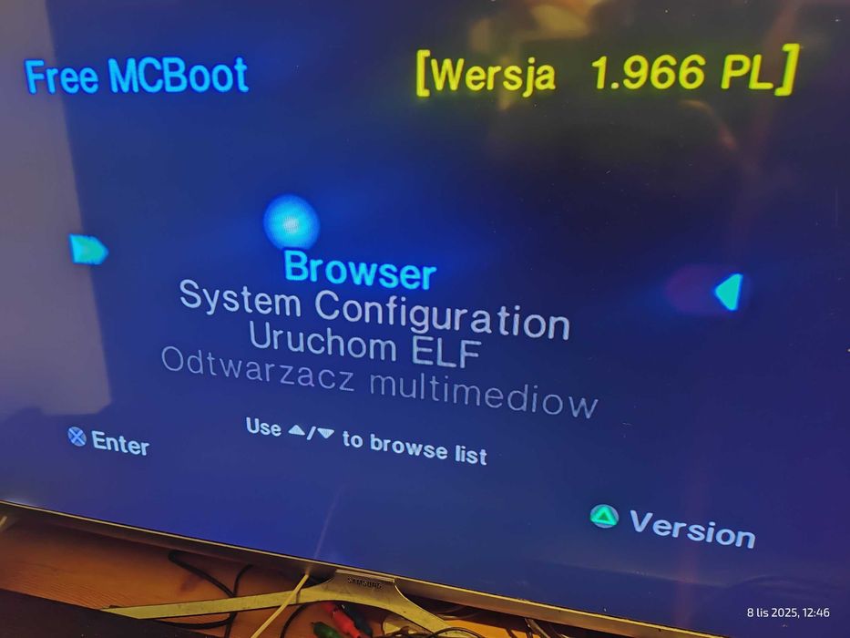 Konsola PS2 Slim Pełny Zestaw