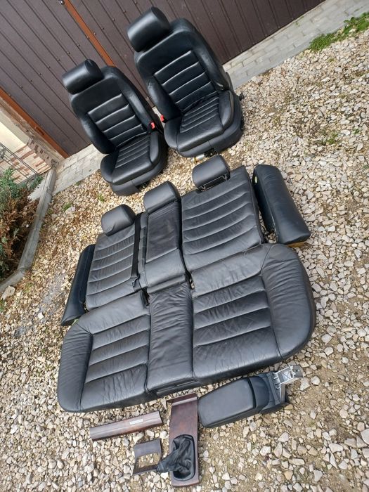 Skórzane fotele audi a6 c5 sedan elektryczne