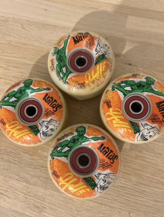 Kółka OJs natas Kaupas 58mm 95A Spitfire Bones Dragons deskorolka