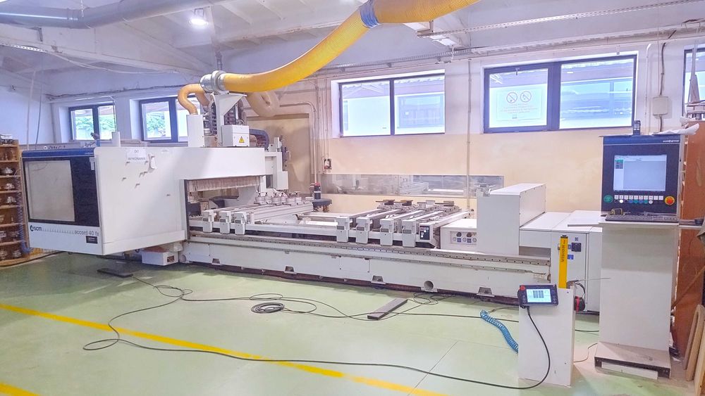 Centrum obróbcze CNC -  ACCORD 40 FX - wyposażenie okienne