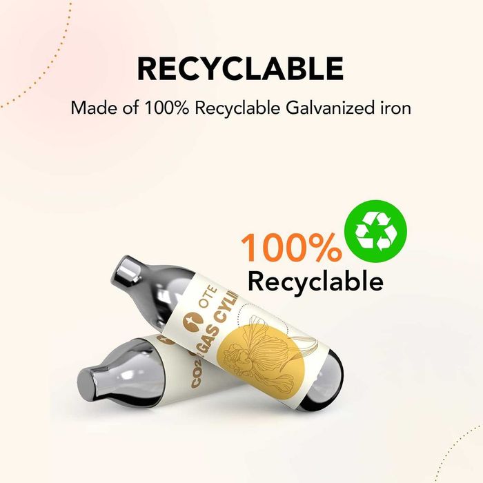 Naboje Do Syfonu Do Wody Sodowej Saturatora Co2 20 Sztuk