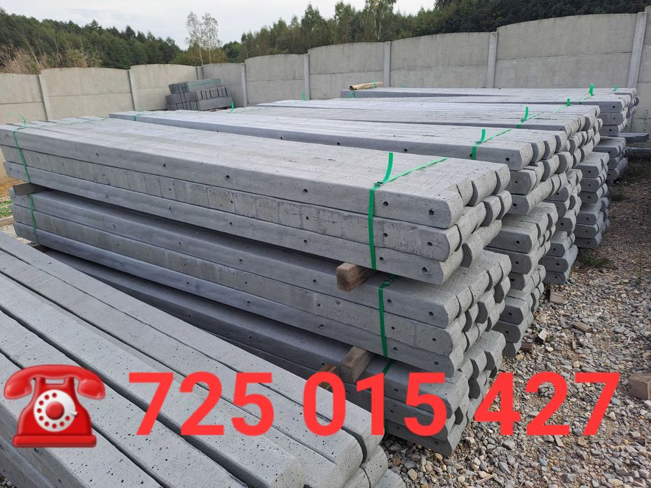 Słupki betonowe słupki ogrodzeniowe Słupki do sadów