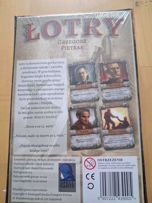 Łotry - gra planszowa FOLIA