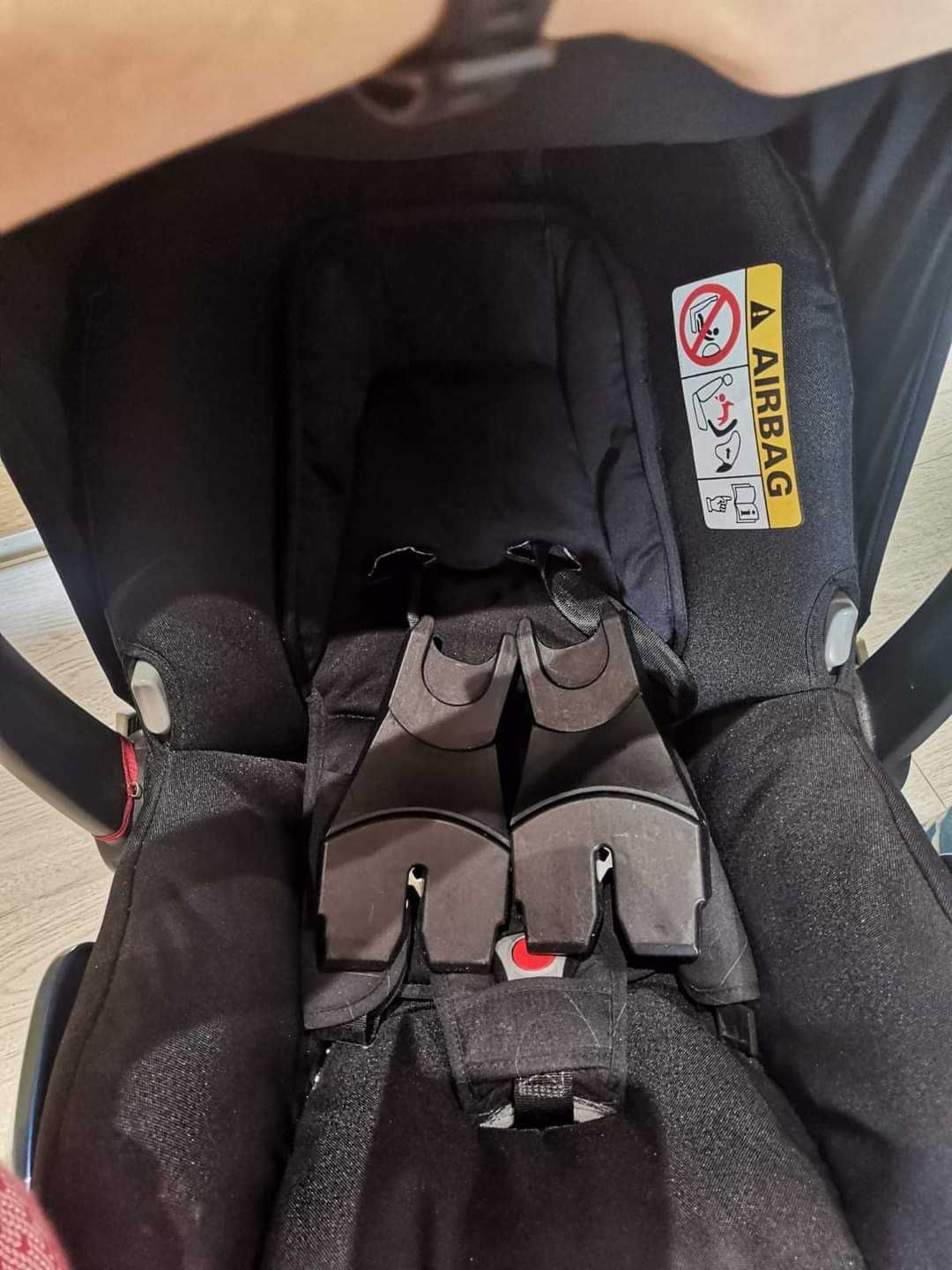 Fotelik maxi cosi city + Adaptery