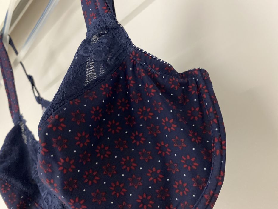 Biustonosz bonprix granatowy nowy