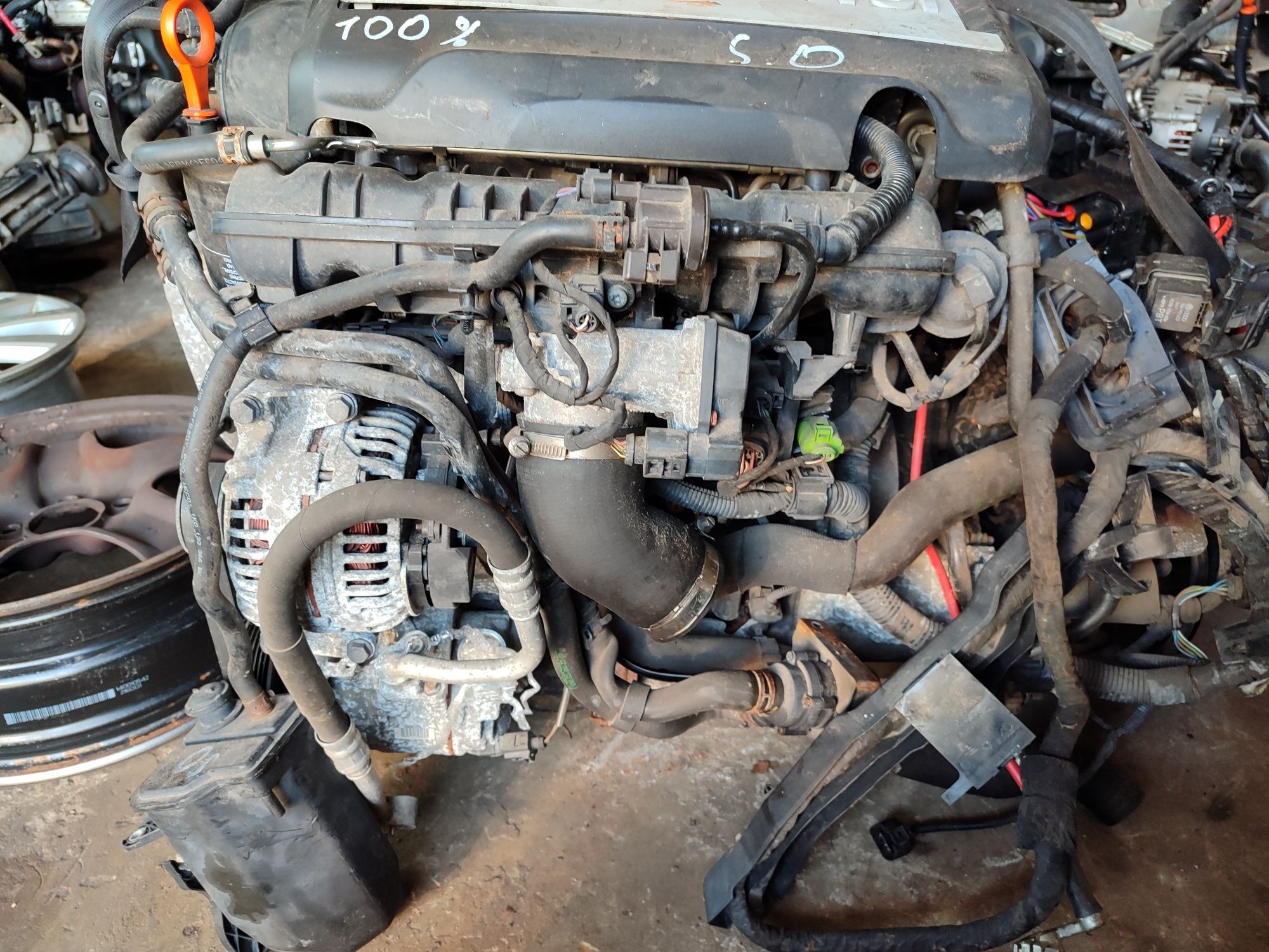 Мотор 1.8 tsi двигун двигатель бензин BZB CDA Volkswagen Passat B6 B7