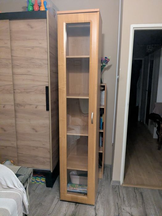 Regał witryna 40x40x200