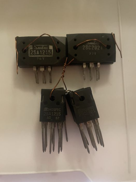 Тразисторы для усилителей2sc2921 , 2 sa 1215