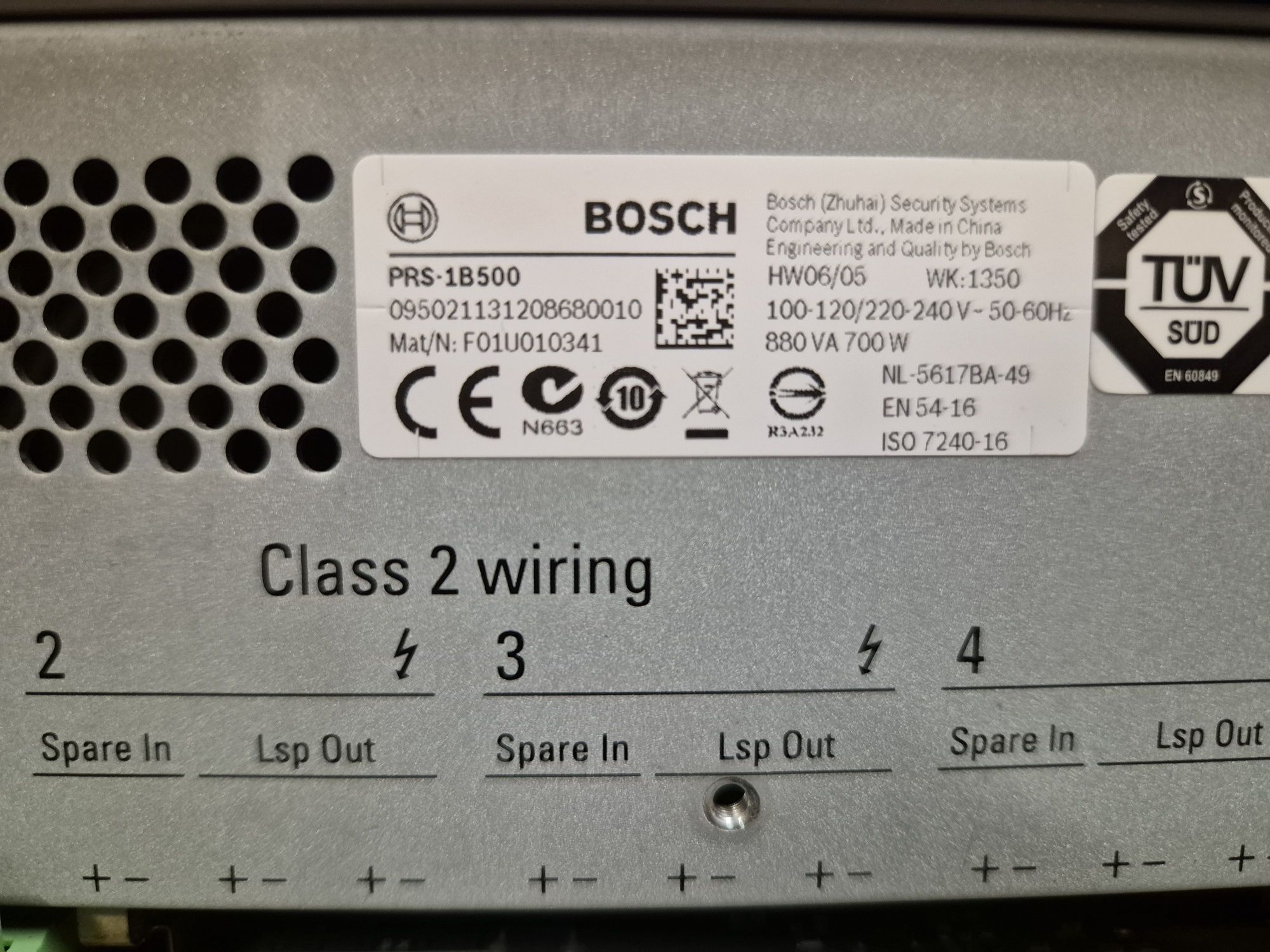 Wzmacniacz DSO BOSCH Praesideo LBB4422-LBB4424